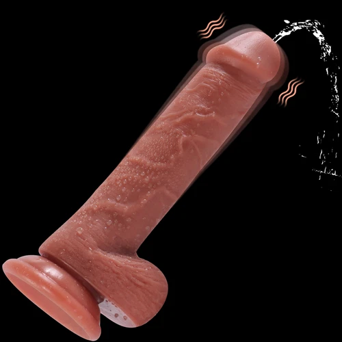 Realistic Vibrating Automatic Squirting Dildo Remote Control Orgasm Toy Women