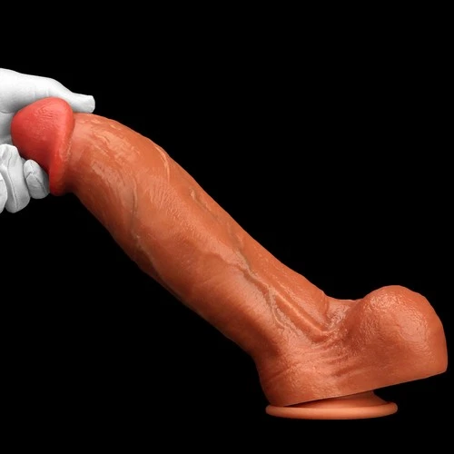 Silicone Realistic Huge Dildo Cock Thick Dong Suction Cup Female Masturbator - Picture 18 of 23