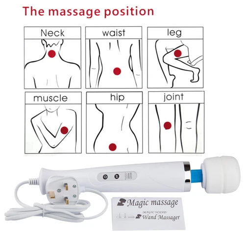 TRIXES Vibrating Wand Massager With 10 Modes NEW Wand Massager Relief - Picture 5 of 9