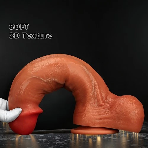 Silicone Realistic Huge Dildo Cock Thick Dong Suction Cup Female Masturbator - Picture 6 of 23