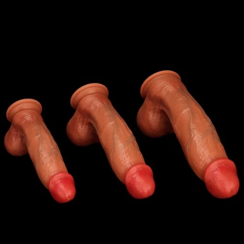 Silicone Realistic Huge Dildo Cock Thick Dong Suction Cup Female Masturbator - Picture 13 of 23